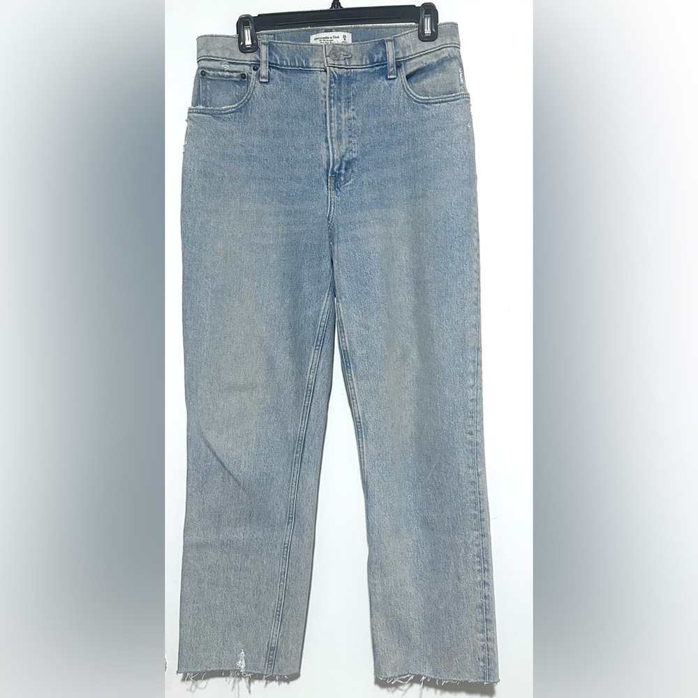 Abercrombie & Fitch 90s Straight Ultra High Rise 8 - Picture 2 of 4
